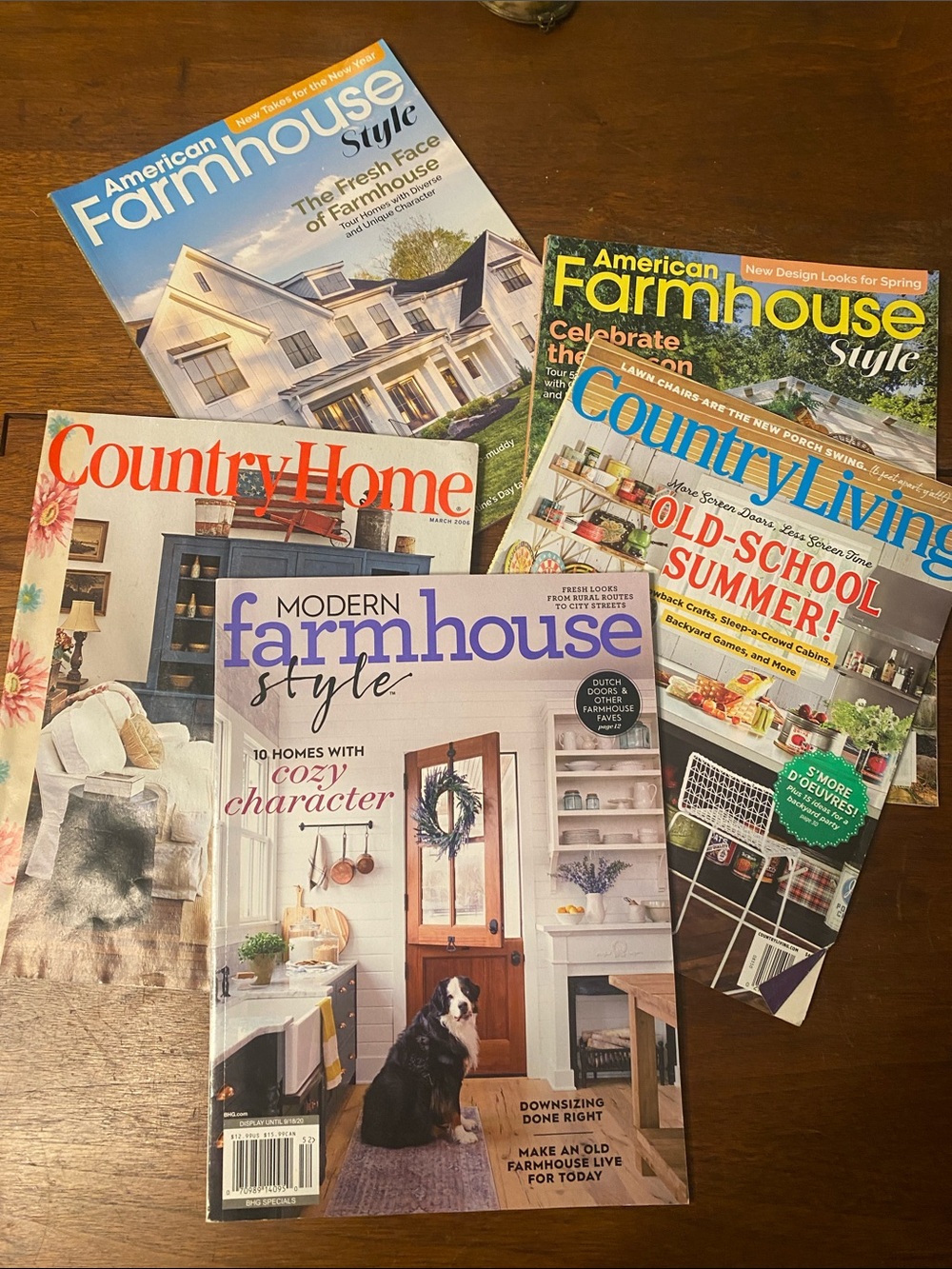American Farmhouse Style Magazine Lot Plus